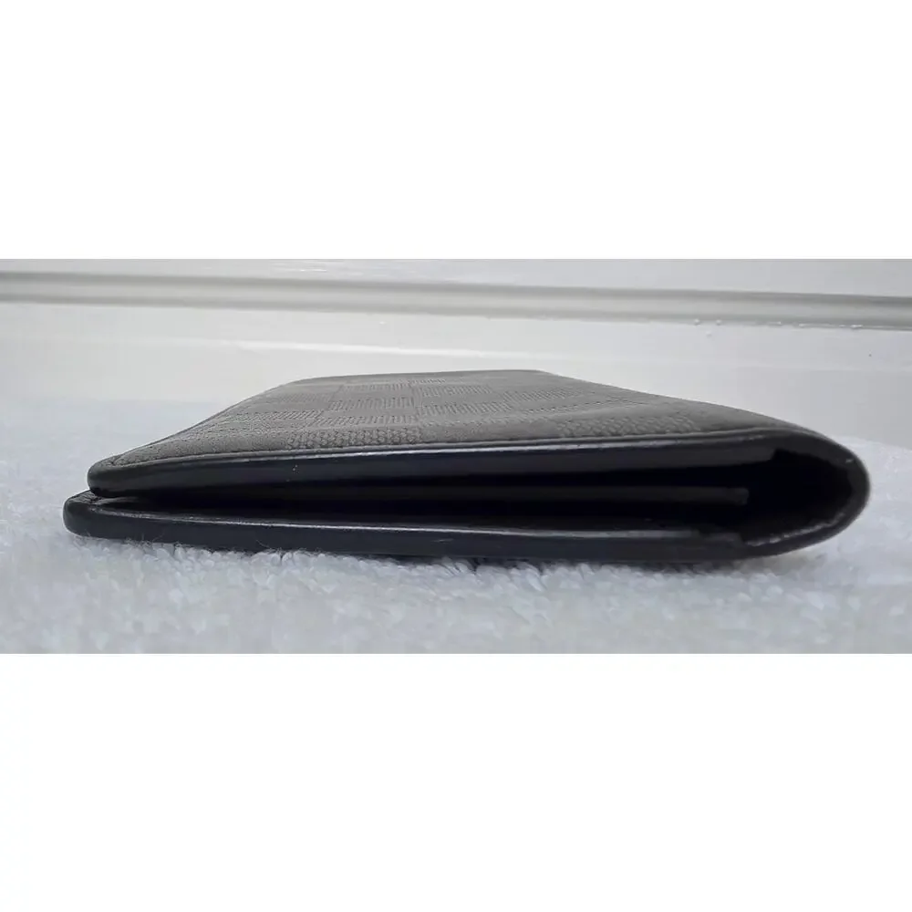 Louis Vuitton Unisex Black Epi Leather Card Holder w/COA